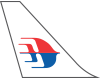 Malaysia Airlines Plane Tail