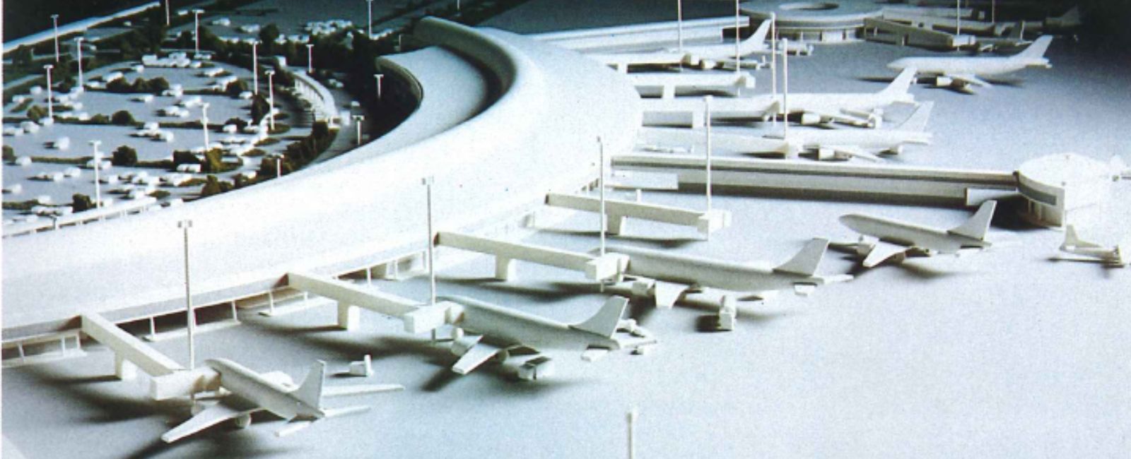 Brisbane Airport Domestic Terminal model