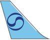 Korean Air plane tail