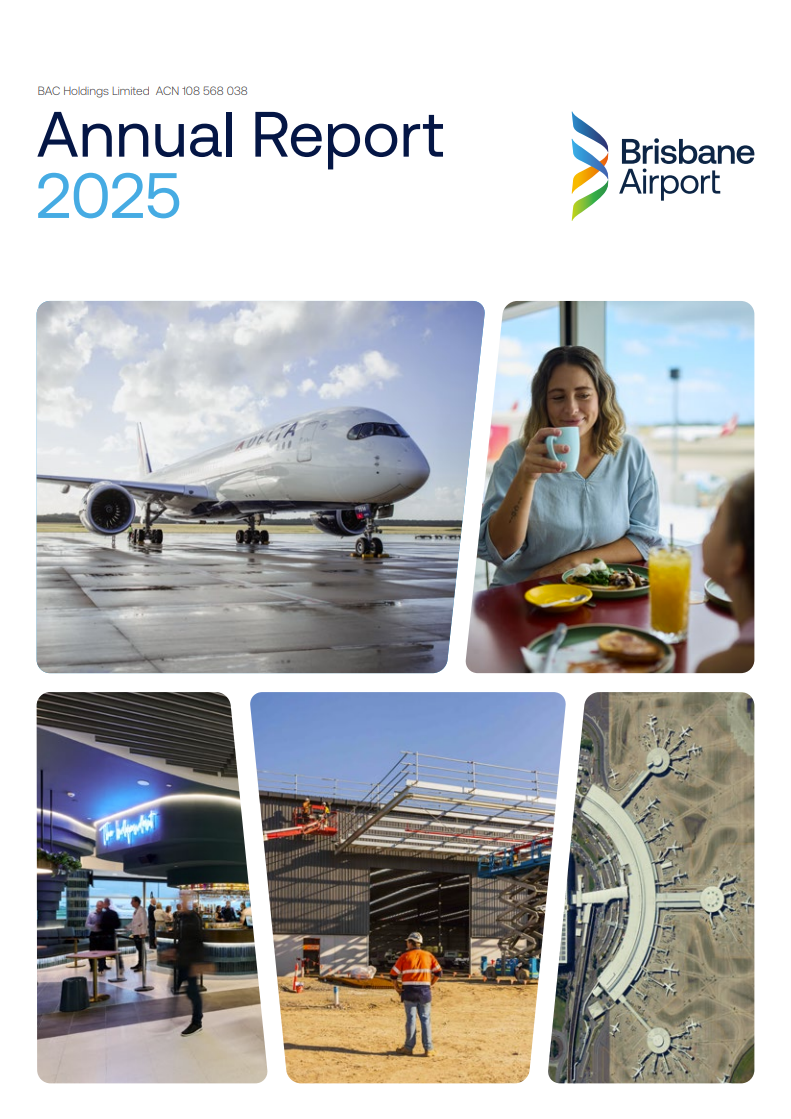 The cover page of the Annual Report