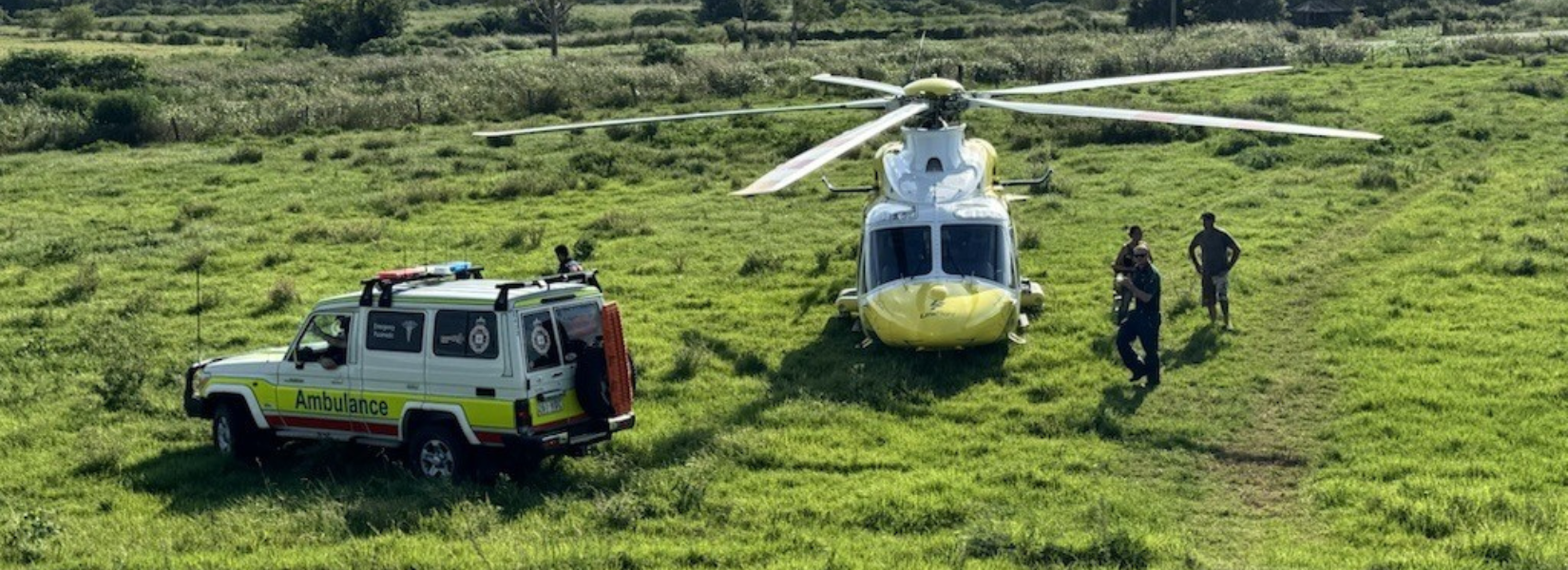 Lifeflight rescue crew