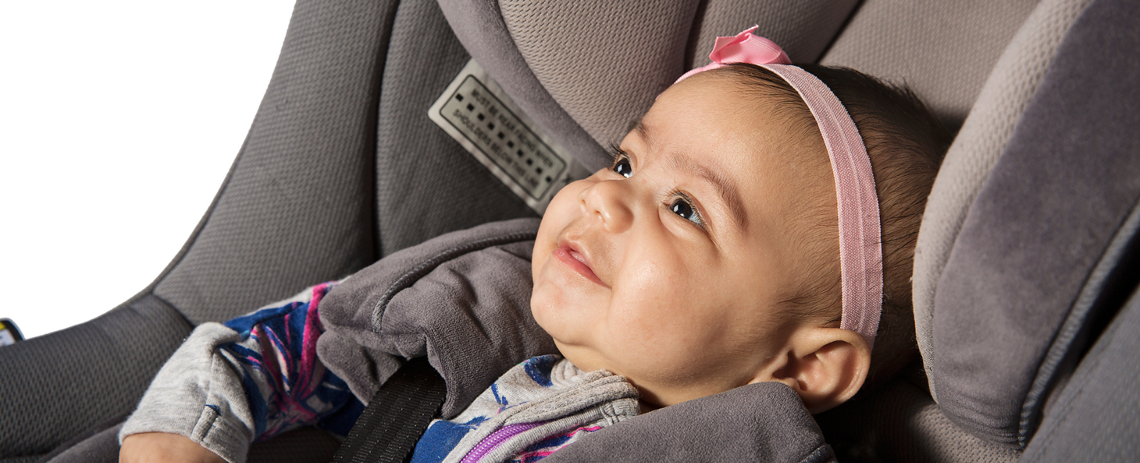 Baby in car seat capsule