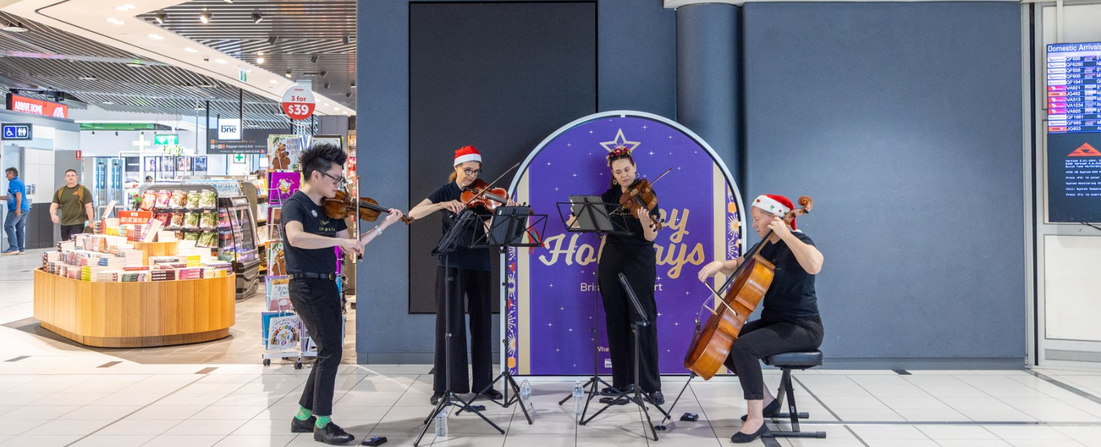Camerata airport festive performance
