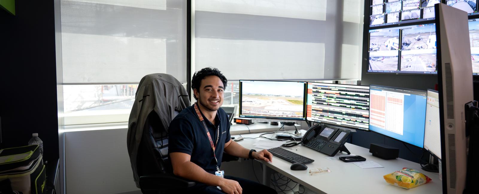 Duty Control Coordinator, Geoff Fabila