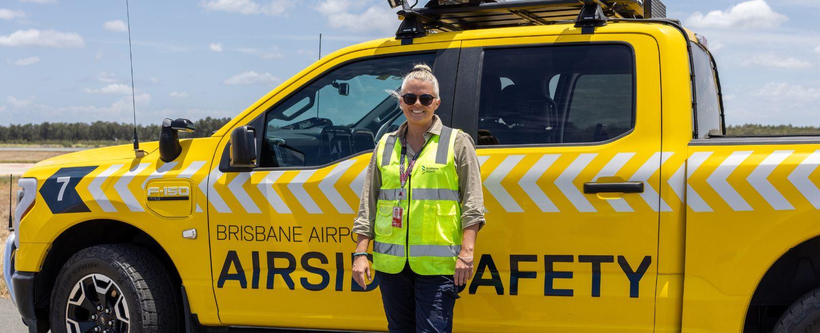 Hayley Schorn, Airside Safety Officer, Brisbane Airport