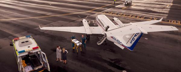 Royal Flying Doctor Service at Brisbane Airport