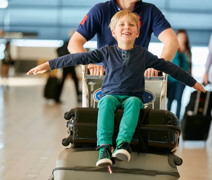 Boarding last will give the little ones a chance to burn some energy | 6 tips for travelling with a toddler