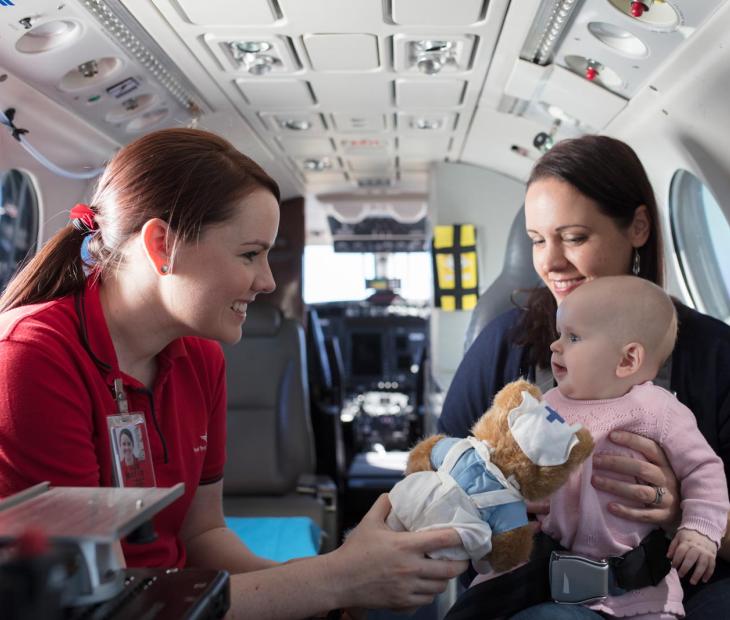 Onboard Royal Flying Doctor Service