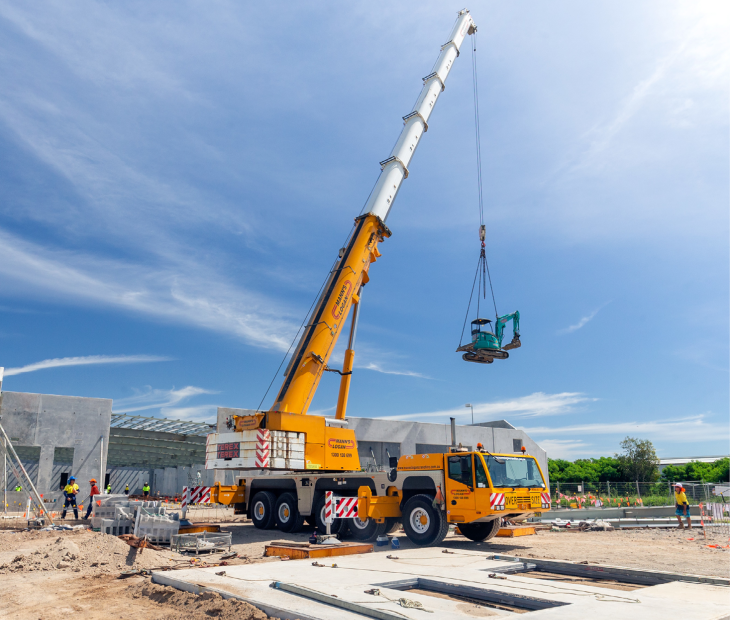 Construction site - Brisbane Airport