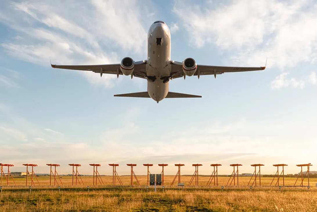 Aircraft take off