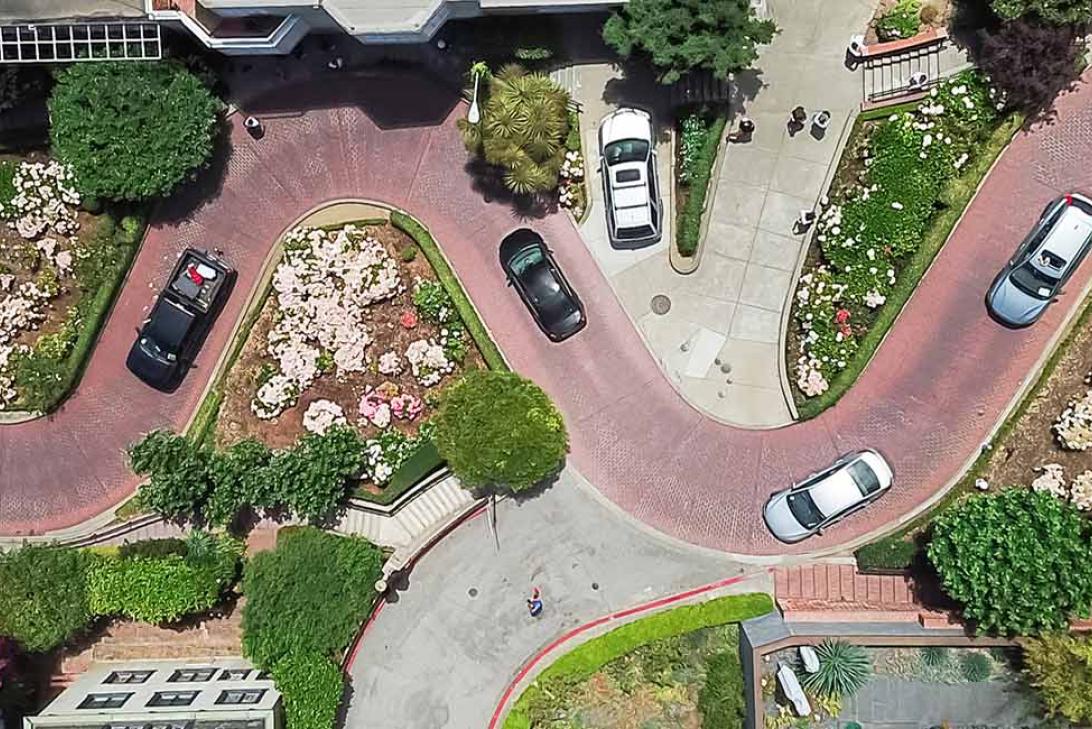 Lombard Street, San Francisco | 45 ways to see San Francisco