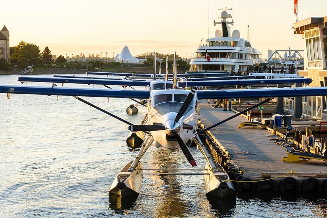 Victoria BC is just a short seaplane ride from Vancouver