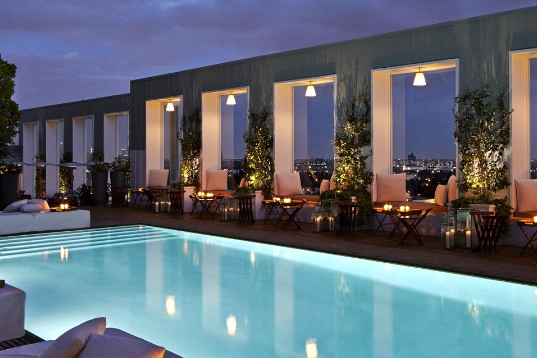 Skybar Mondrian Hotel