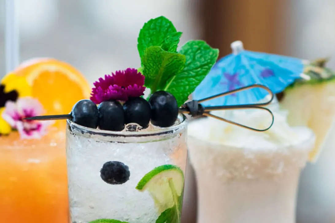 Cocktails at Brisbane Airport