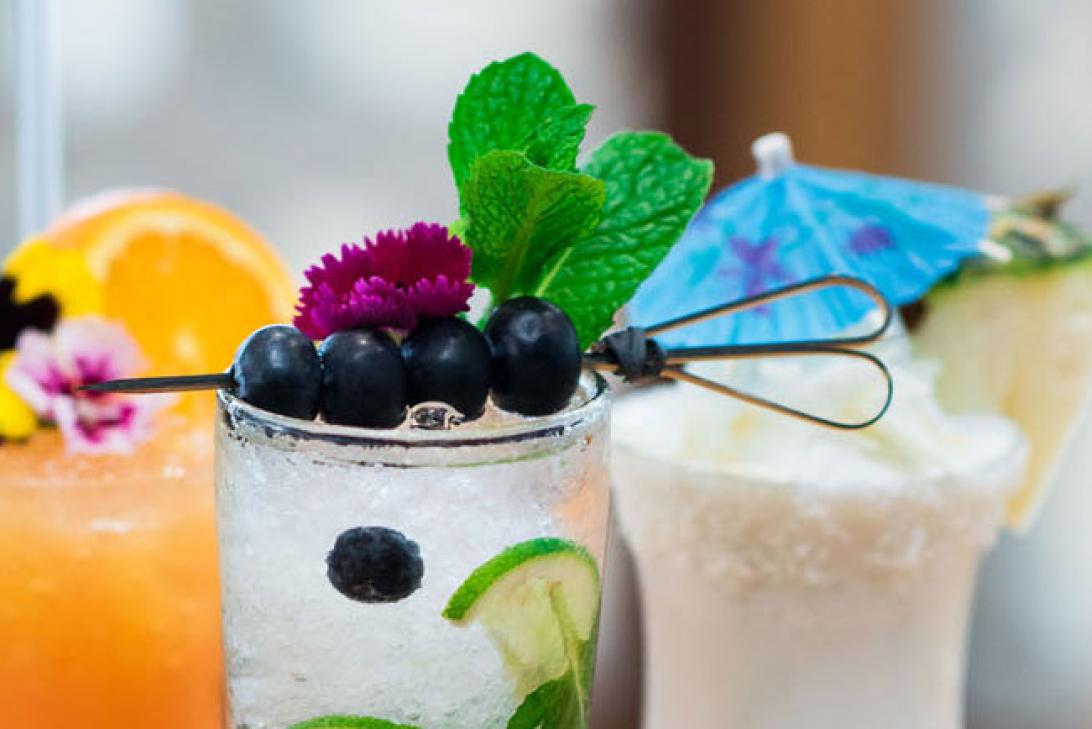 Cocktails at Brisbane Airport