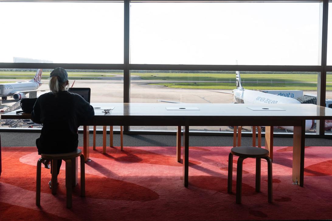Solo travel at Brisbane Airport's International Terminal