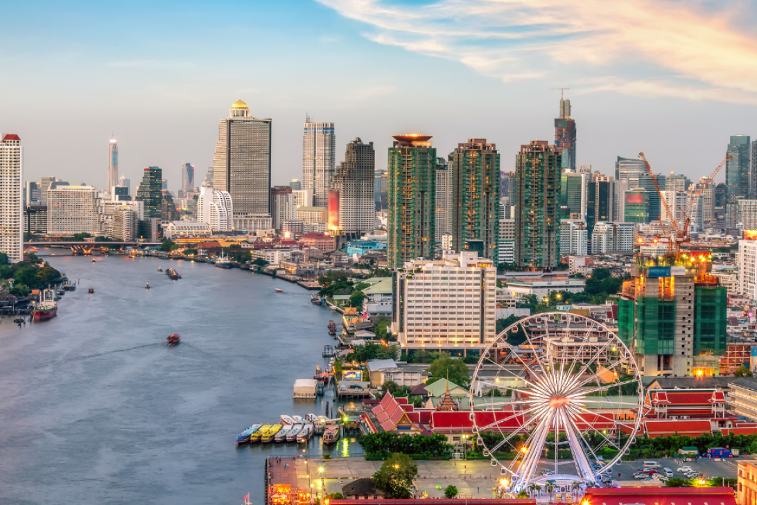 Bangkok city scape
