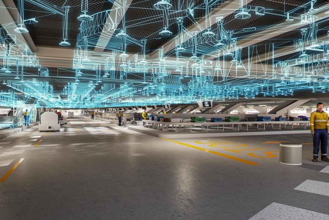 baggage area at international terminal