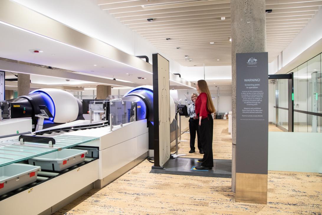 Domestic Terminal Norther Screening Point